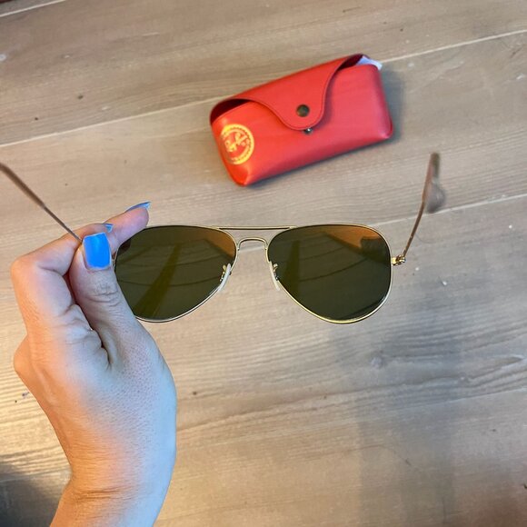 Ray-Ban Aviator Orange Flash Sunglasses